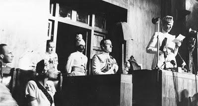 Historical image of the Constituent Assembly